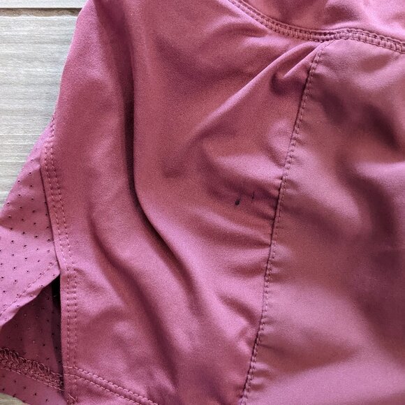 Nike Dri-Fit Orchid Lined Running Shorts with Key Pocket - Picture 7 of 7